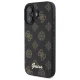 Guess Peony Script MagSafe vāciņš Apple iPhone 16 - Melns