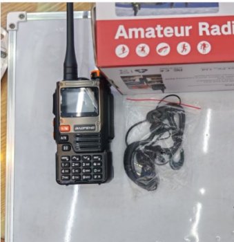 Walkie Talkie Baofeng UV-K61 PRO 30km Range 2600mAh, Black