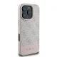 Чехол Guess 4G Bottom Stripe для iPhone 16 Pro Max — розовый