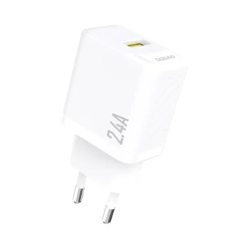 Зарядное устройство Dudao A23 USB-A 2.4A, белое