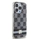 DKNY iPhone 15 Pro vāciņš IML Checkered Mono Pattern MagSafe, melns