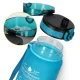 4FIZJO Motivational Tritan Sports Water Bottle 1 L, Blue