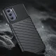 Thunder Case elastīgs vāciņš Motorola Moto G Stylus 2022 tālrunim, melns