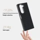 Samsung Galaxy Z Fold 5 ( SM-F946B/DS ) ABEEL Carbon Fiber Texture Cover Case, Black | Чехол Обложка...
