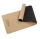 4FIZJO Cork Yoga and Exercise Mat 4 mm, Brown/Black