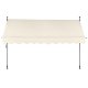 MultiGarden Retractable Balcony Awning 300x120 cm Waterproof, Beige