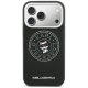 Karl Lagerfeld Point & Choupette Sketch MagSafe чехол для iPhone 17 Pro – чёрный