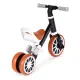ECOTOYS 2-in-1 bērnu trīsritenis un balansa ritenis, melns