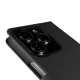 Чехол-книжка Puro Wallet Detachable MagSafe 2в1 для iPhone 16 Pro, экокожа, черный