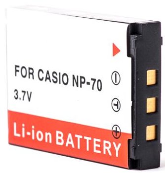 Casio, battery NP-70