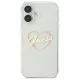 Guess iPhone 16 Plus vāciņš IML Heart Case, caurspīdīgs