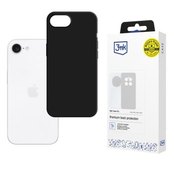 3mk Matt Case Pro vāciņš Apple iPhone 16E, Matēti melns