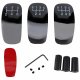 Universal Gear Shift Knob for 5 and 6 Speed Manual Cars, Black