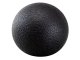 Hard Trigger Point Massage Ball for Rehab and Yoga 6.5cm, black