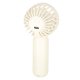 Pārnēsājams mini USB galda ventilators ar statīvu, 13,8 cm, balts