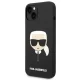 Чехол Karl Lagerfeld Silicone Karl\'s Head MagSafe для iPhone 14 Plus / 15 Plus - Черный