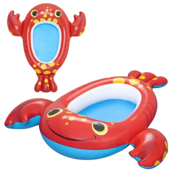 Bestway 34170-01 Kids Inflatable Boat Lobster, Red