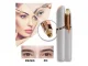 Face and Eyebrow Epilator / Trimmer with LED Light, White