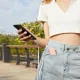 Jisulife Life8 Plus pārnēsājamais rokas ventilators ar ārējo akumulatoru un lukturīti, 4500 mAh, rozā