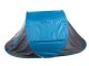 Pop-up beach tent, self-assembling, UV protection, large, carry bag, grey blue