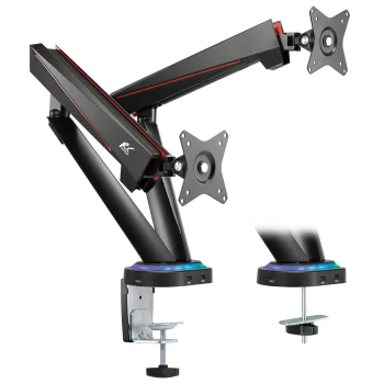 Настольное крепление для 2 мониторов NanoRS RS887 17-32" (до 16 кг)