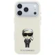 Karl Lagerfeld Smooth Ikonik Sketch MagSafe vāciņš iPhone 18 / 17 Pro Max, bēšs
