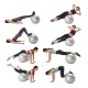 Peanut Ball for Exercise and Therapy 90x45 cm with Pump for Kids and Seniors