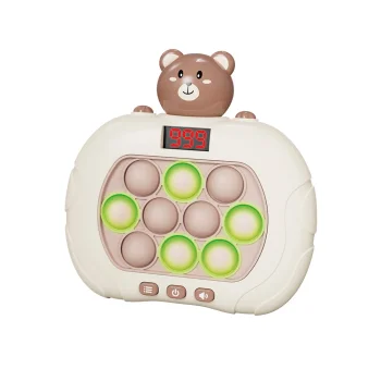 Maxlife MXPS-200 Portable Arcade Pop It Game with Display, Bear | Игровая Аркадная Консоль...