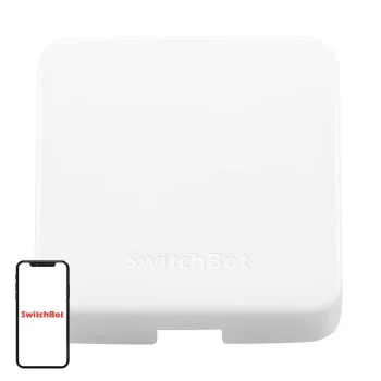 SwitchBot Hub Mini viedā vadības centrmezgla un 3 termometru-higrometru komplekts
