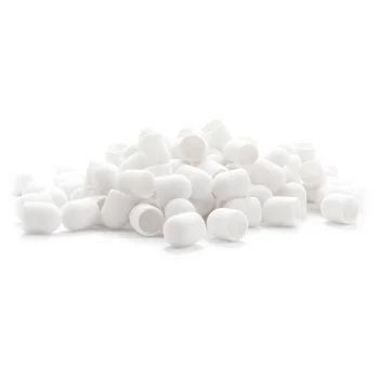 Exo Abrasive Caps for Nail Drill 13mm / 80 Grit, 100 Pcs, White