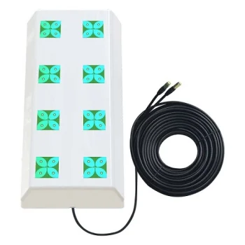 Панельная антенна 5G / LTE / CBRS 2x2 MIMO, 1.7-3.8ГГц, 2x 18dBi, SMA-Male, 2x 15м