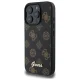 Чехол Guess Peony Script MagSafe для iPhone 16 Pro Max - черный