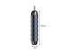 Adjustable Fitness Jump Rope with Bearings, Blue
