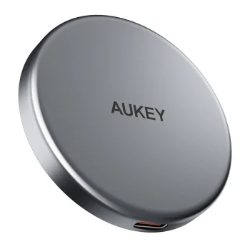Магнитное беспроводное зарядное устройство MagFusion Aukey LC-MC10, 15 Вт Qi2...