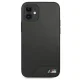 Apple iPhone 12 mini 5.4\" BMW M Collection Smooth PU Case Cover (BMHCP12SMHOLBK), Black