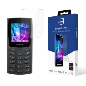 Matēta ekrāna aizsargplēve 3mk SilkyMatt Pro priekš Nokia 105 (2023)
