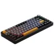Machenike K600-B82W bezvadu mehāniskā spēļu tastatūra GR Silver Switch, melna