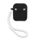 Guess Silicone Vintage чехол для Apple AirPods, черный/белый
