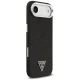 Guess Glitter Triangle Logo MagSafe vāciņš iPhone 17 Air - melns