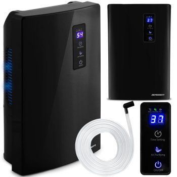 Gaisa Sausinātājs, Attīrītājs, Mitruma Savācējs, Melns (Berdsen BR-20)