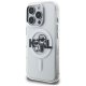 Karl Lagerfeld IML Glitter Karl & Choupette MagSafe vāciņš iPhone 16 Pro Max, Caurspīdīgs