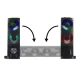 Datorskaļruņi un soundbar Audiocore AC955 2.0 2x3W RGB USB