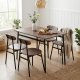Dining Table Set for 4 OSLO Kitchen Table and Chairs ModernHome