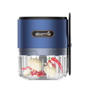 Mini blenderis Deerma JS100 augļiem, dārzeņiem un garšvielām, 150 ml, zils