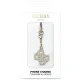 Подвеска для телефона Guess 4G Glitter Charm, золотистая