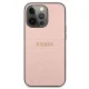 Vāciņš iPhone 13 Pro / 13 6.1\" Guess Croco Collection, rozā