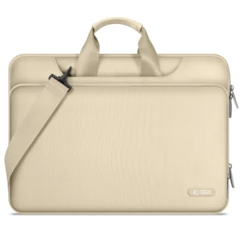 Tech-Protect Pocket 13-14 klēpjdatora soma, bēša