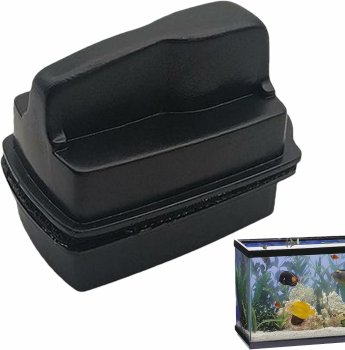 Магнитный скребок для чистки стекол аквариума 5,7x3,5x4,1см