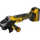 Аккумуляторная угловая шлифмашина DeWalt DCG405S2T-QW 18V 125 мм 2x3.5Ah