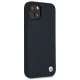BMW iPhone 13 mini vāciņš Silicone Signature, tumši zils